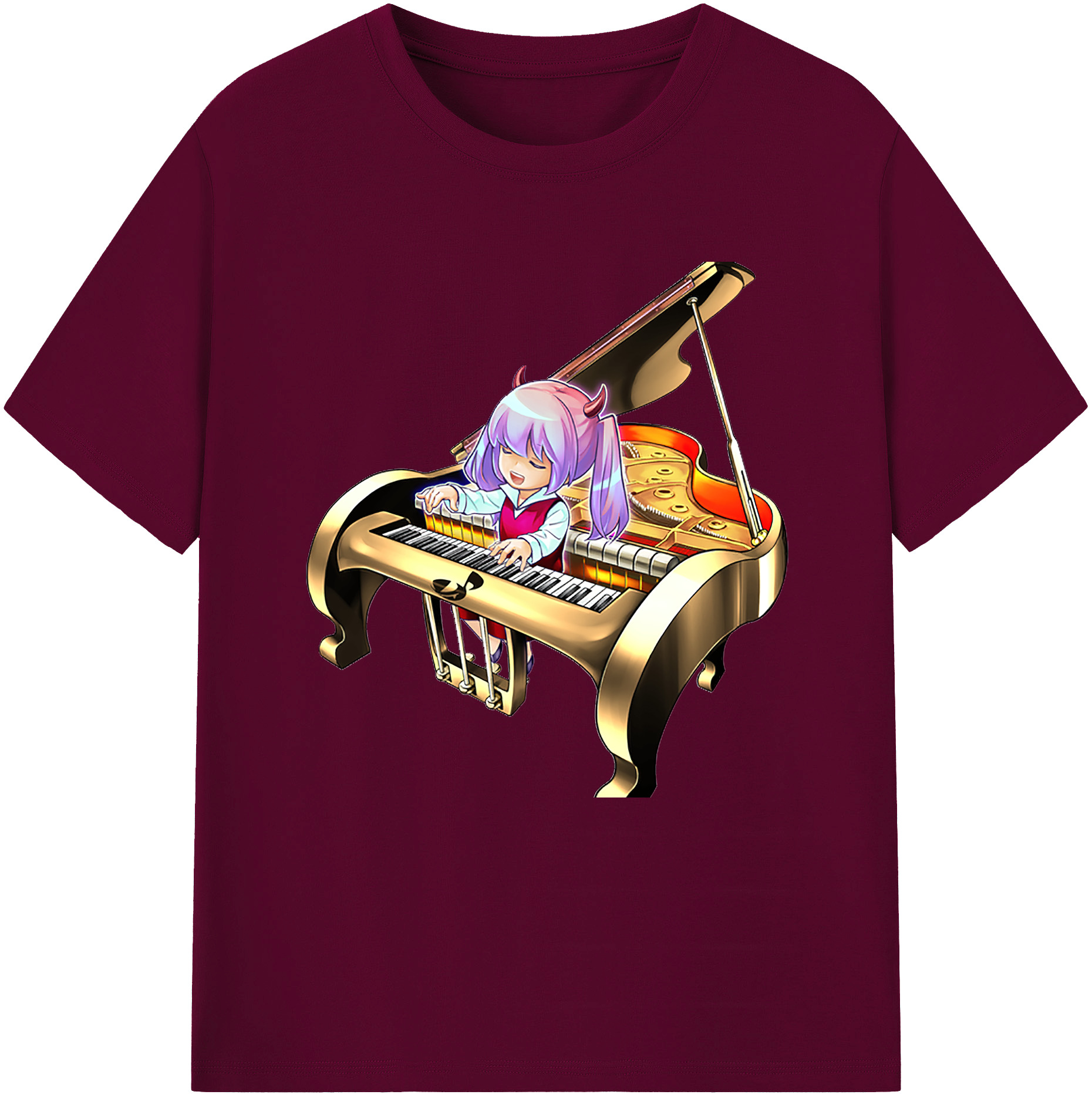 （画像用） 遊☆戯☆王 Yu-Gi-Oh! レディースカジュアルプリントTシャツ（綿100％）